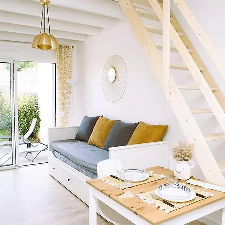 Studiocaroline44, Entre La Et La Mer, Parking, Wifi, Terrasse Privé, Cuisine, Moins De 15min Aéroport 3* Bouaye